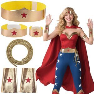 8272 5 Pcs/set Of Wonder Star Costume Accessoriess, Halloween